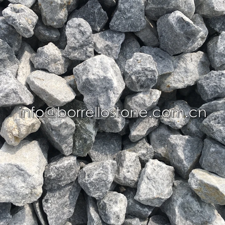 
various of crushed gravel paving stone for road 