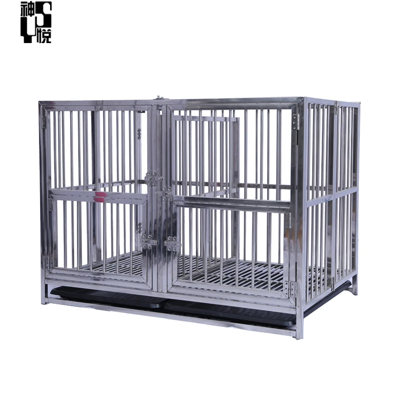 Custom size dog cage stainless steel large pet cage dog cage for sale