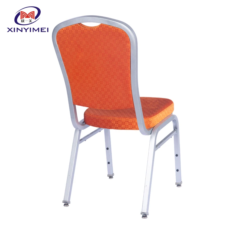 Hotel Furniture Chair Metal Modern Aluminum Frame Luxury Dining Chairs Monoblock Chair Pakistan Cheap Used Stacking Banquet