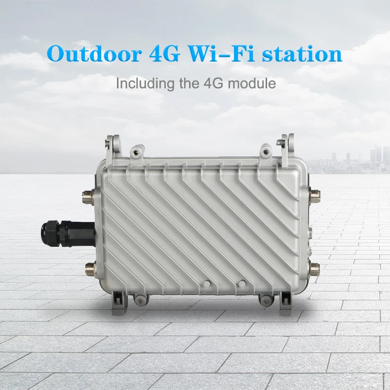 ZBT WE1026-H Waterproof LTE 4G Dual Band CPE Outdoor Industrial Router with Sim Card Slot