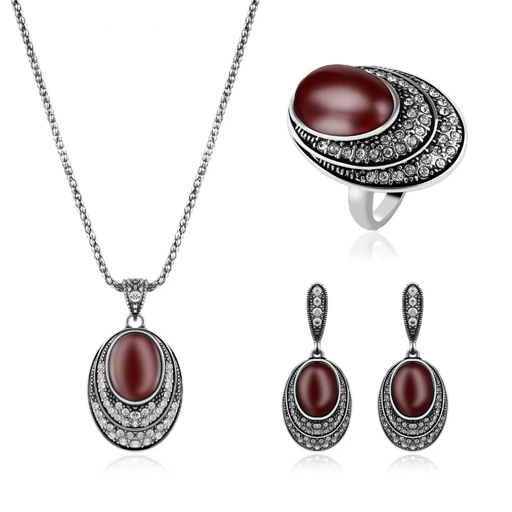 Silver pakistani bridal jewelry sets stylish jewelry sets thailand jewelry set