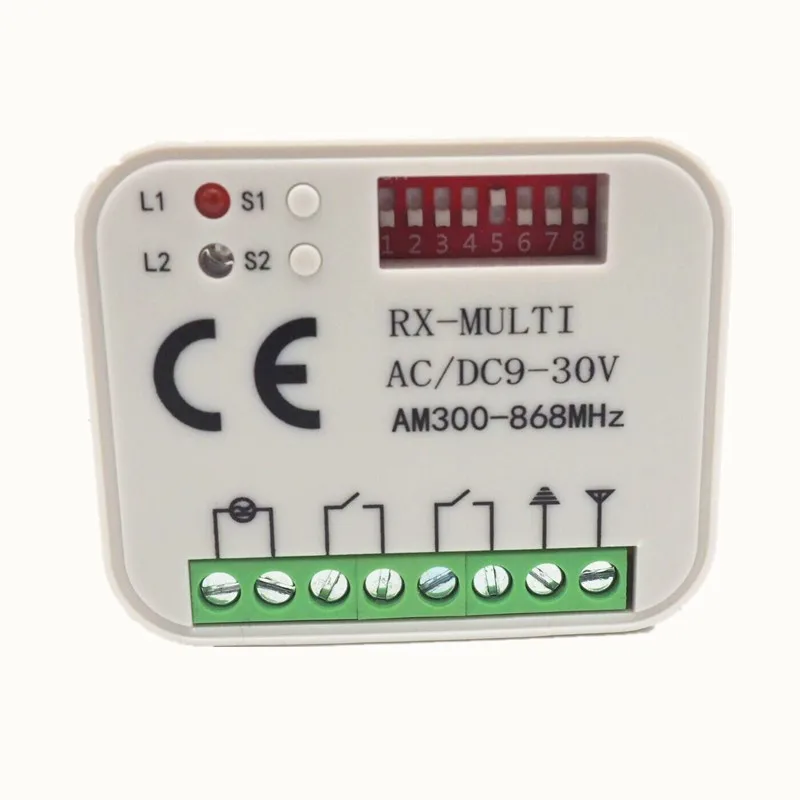 hcs301 rolling code chip remote controller 300-868mhz