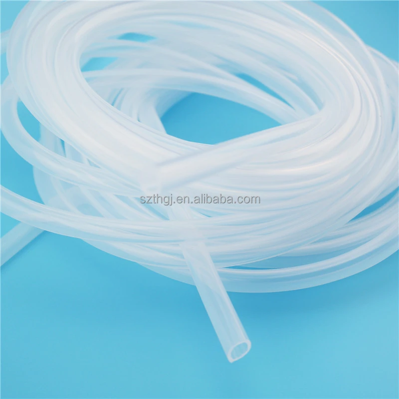 
Thin flexible 4*6mm food grade silicone tube/hose/pipe with low price 