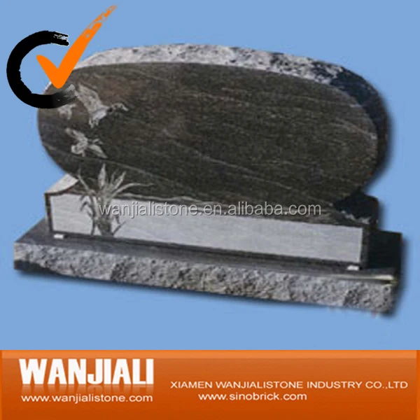 
Granite Angel Sculpture Tombstone, Grave Monument With Best Price, Customized Shape Is Available 