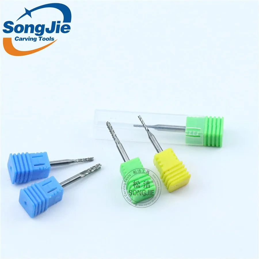 Corn Teeth End Mill PCB Milling Cutter CNC Router Bits Printed Circuit Board Cutter
