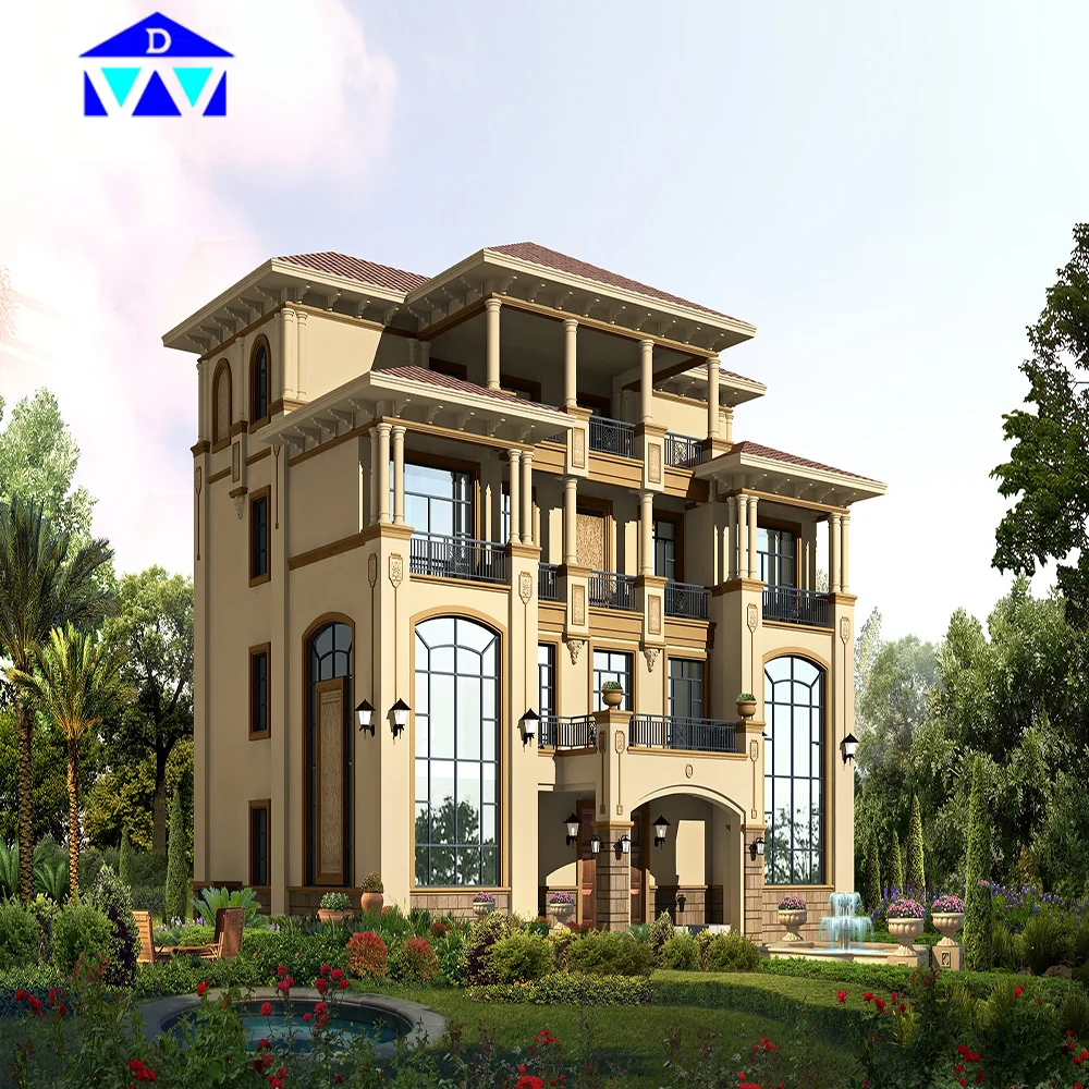 Новый дизайн на заказ сборные дома площадью 120 квадратных метров