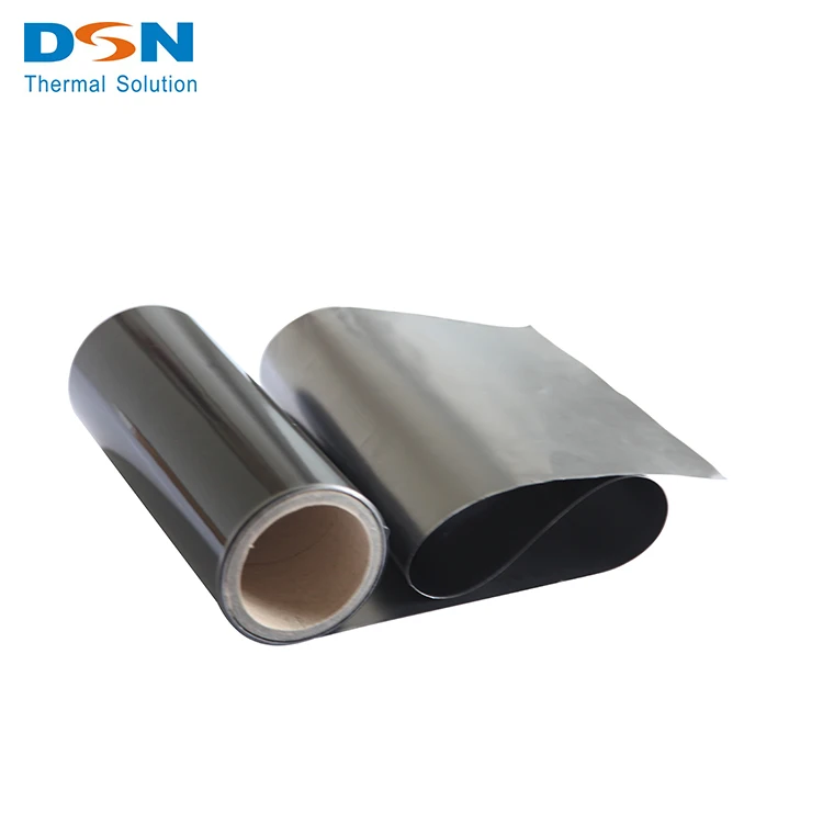 0.5mm Super Thermal Conductivity Natural Graphite Electric Cooling Pad(Naked, With PET Film, With Glue Or Both)