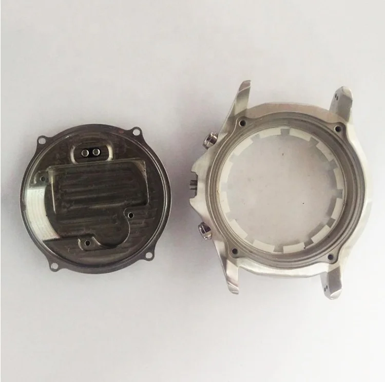 OEM high precision watch case CNC machined part of customer stainless steel 316L CNC machined services