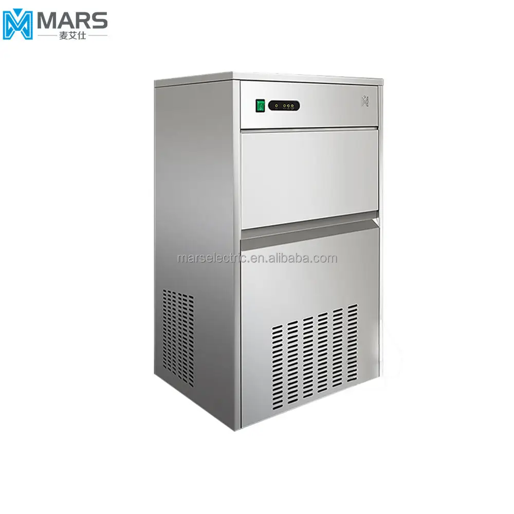 IM-30AS MARS Stainless Steel Industrial Ice Making Machine, R304a/R600a Environment-friendly refrigerant
