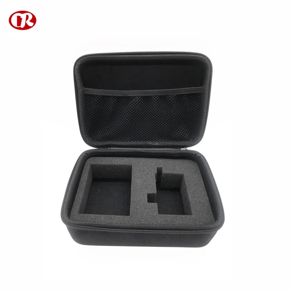 Black durable color protective hard shell easy carrying portable eva case