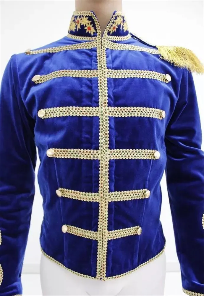 Новинка 2017, Синяя бархатная куртка, куртка для мальчиков, куртка с длинным рукавом, костюм дворца-007