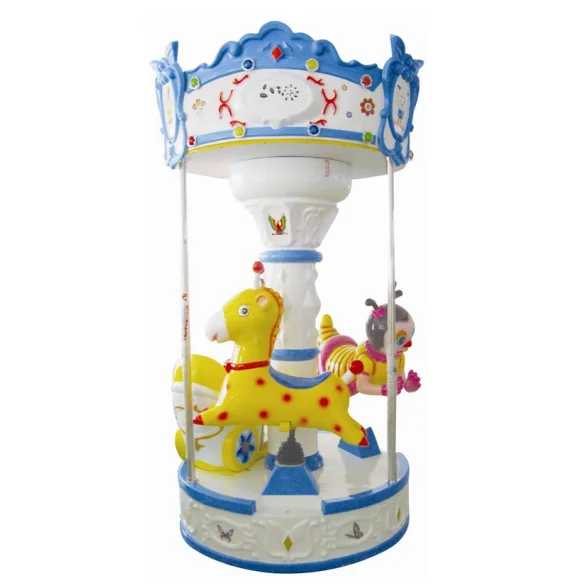 Высококачественная машина для парка аттракционов электрическая карусель лошадь