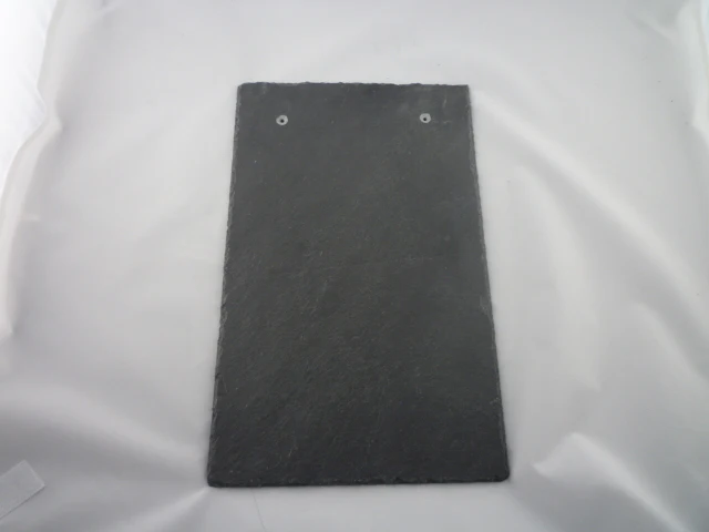 Apartment 40*25 m Square Roofing Tiles Black Slate Roof Tiles On Shingle