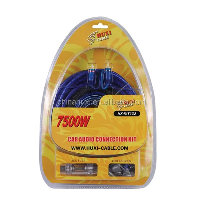 4 Gauge Car Amplifier Wiring Kit , For Car Amplifier Wiring Kit , 4ga Amp Amplifier Fused Wire Wiring Kit