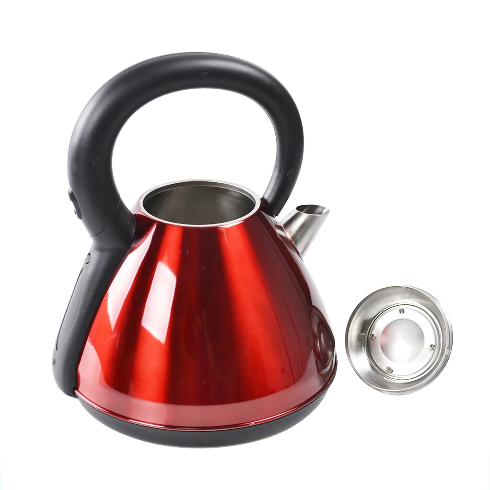 
chinese electric tea kettle, red color low price electric kettle 