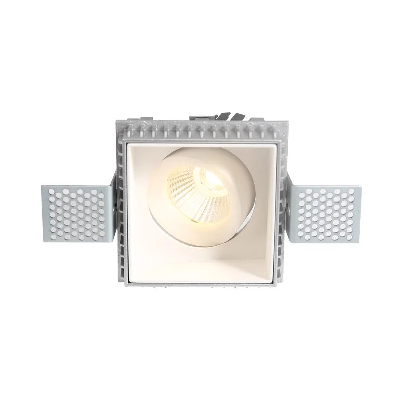 Aluminum Alloy Adjustable And Rotatable Lamp Holder Base Fixture Gu10 MR16 Housing For Led Downlight