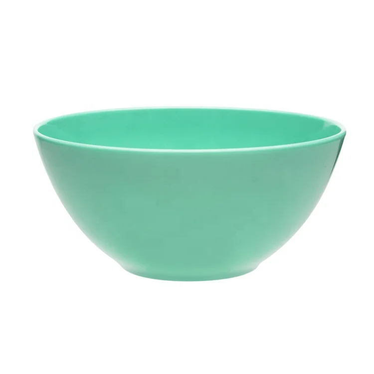 6' China factory supply sale price economic colorful melamine plastic serving bowls