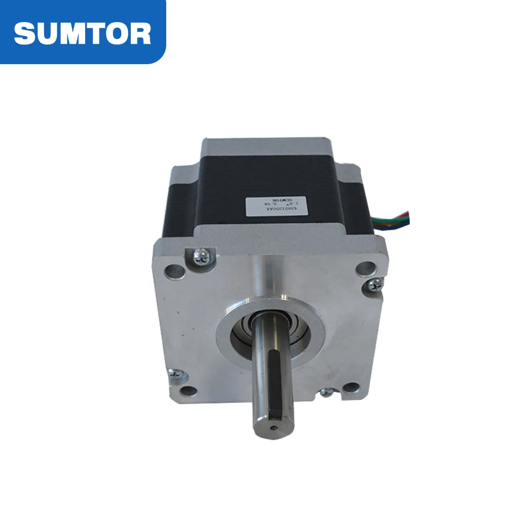 Шаговый двигатель высокой мощности nema 43 110byg, длина двигателя 100 мм, удерживающий крутящий момент 12 нм, ток 5 А