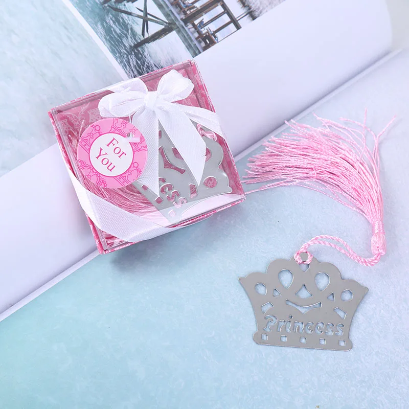 Parties Birthday Crown Pon Blue Prince Bookmark Birthday Giveaways Baby Shower Gifts