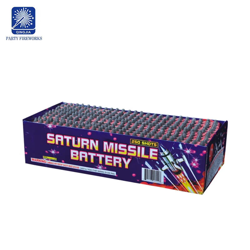300s Saturn Missiles stage fireworks outdoor for wedding new year Christmas