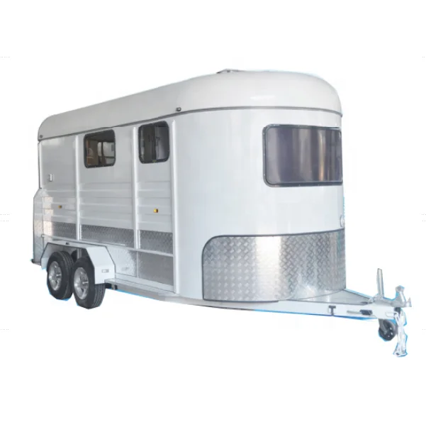 Competitive price miniature horse trailer float trailer for horse