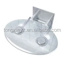Acrylic Glass Wall Mounted Fold-up Bathroom Shower Seat