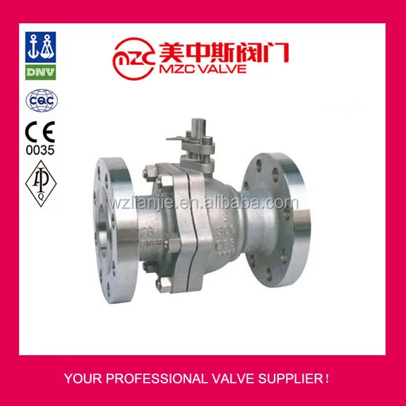 ANSI 300LB фланцевые шаровые краны из нержавеющей Стали CF8M