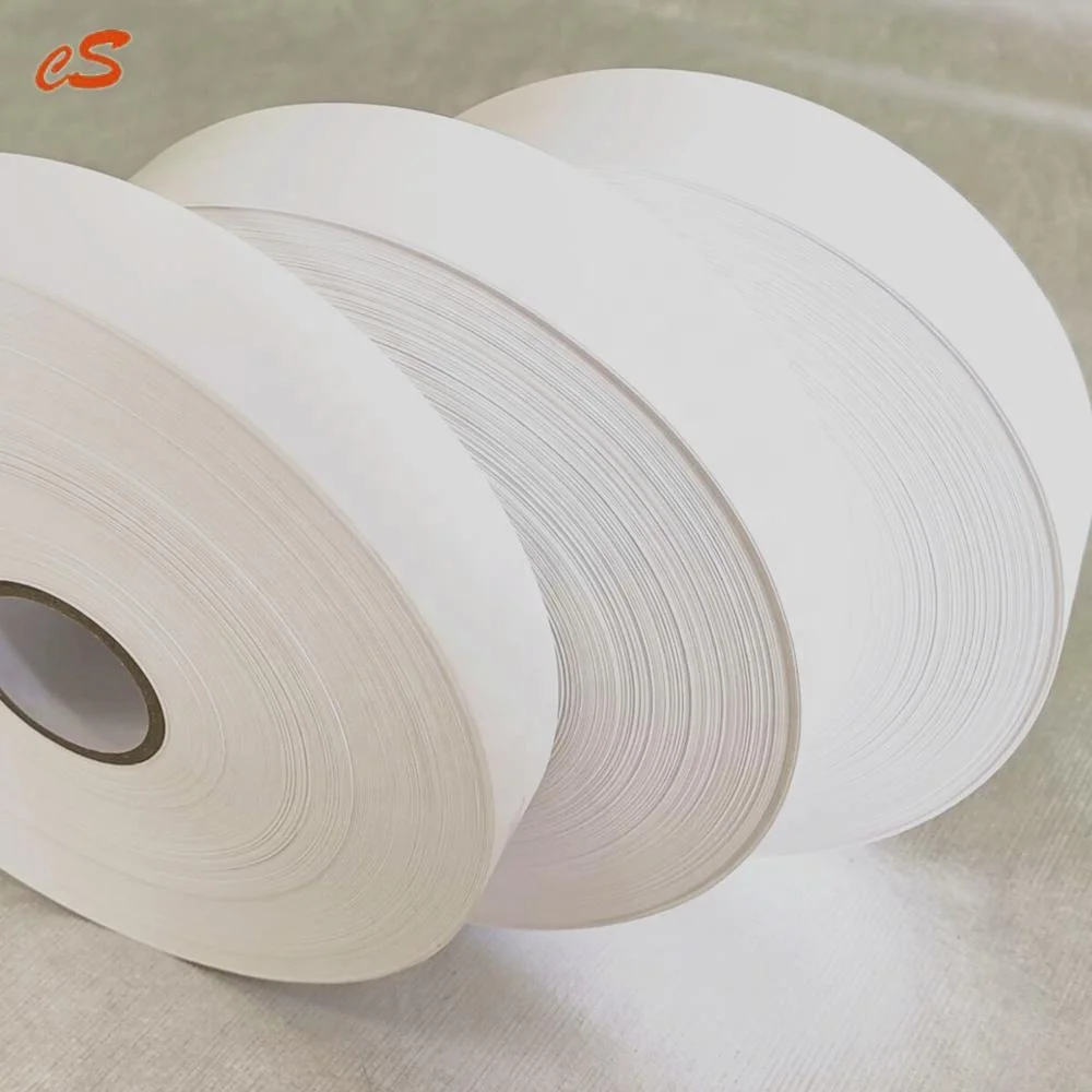 Wholesale Factory Nylon polyester Taffeta tape ribbon Label roll For Thermal Transfer Printing