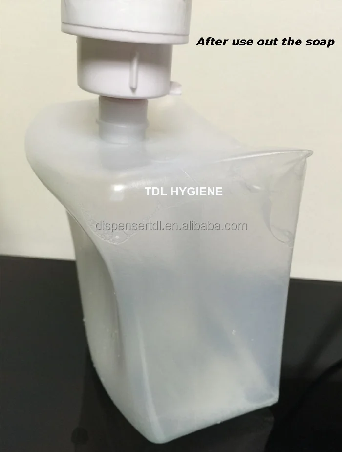 1000ML Plastic Soap Dispenser Disposable Bottle With Pump