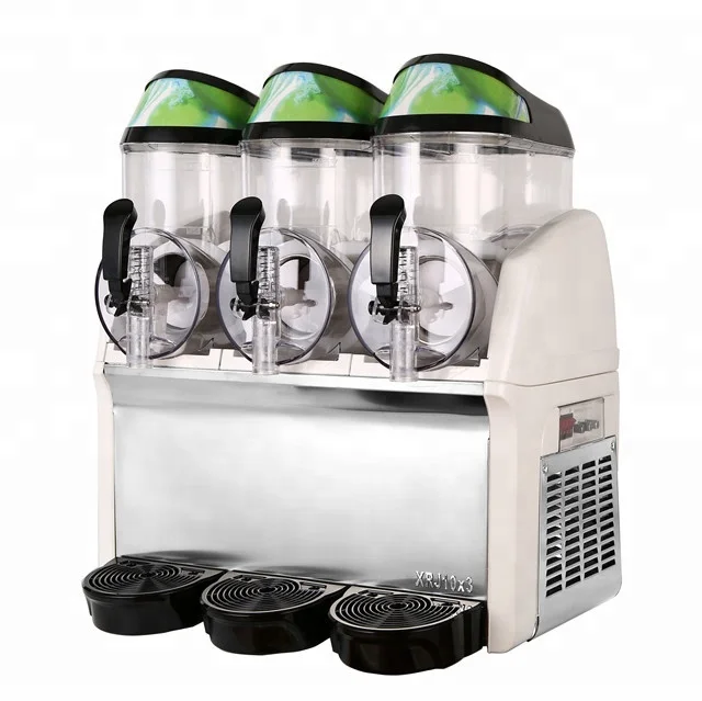 the new model 2x10L frozen beverage machine