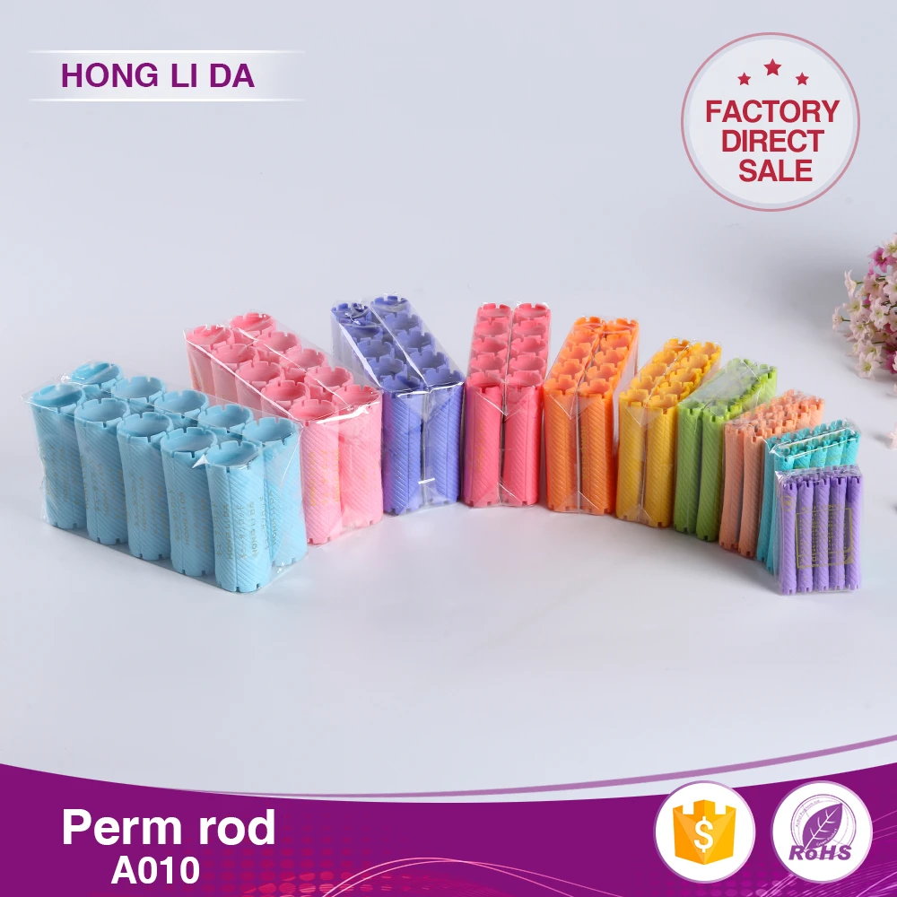 
Hot Selling Colorful Wholesale Plastic Hair Rollers 