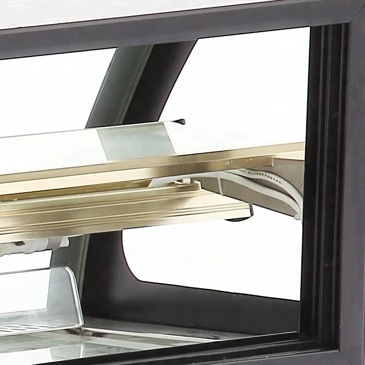 Professional design bulk upright donut warming showcase