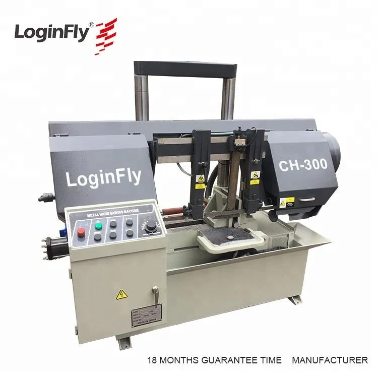 CE High Level band saw machine metal cutting iron band saw cutting machine