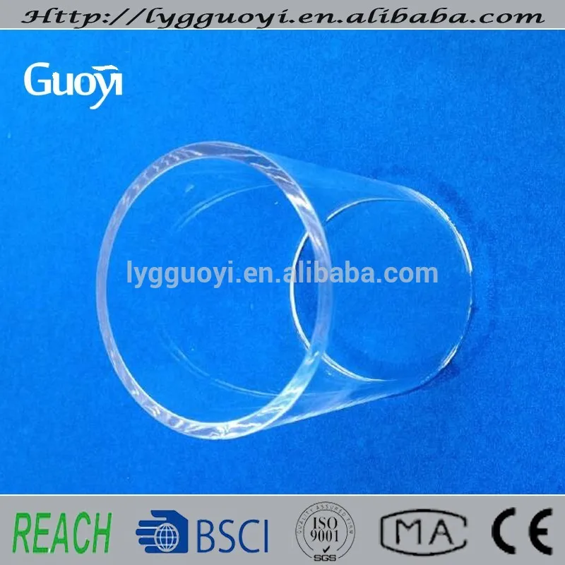 огонь полированной ясно од 100 диаметр кварцевой трубке