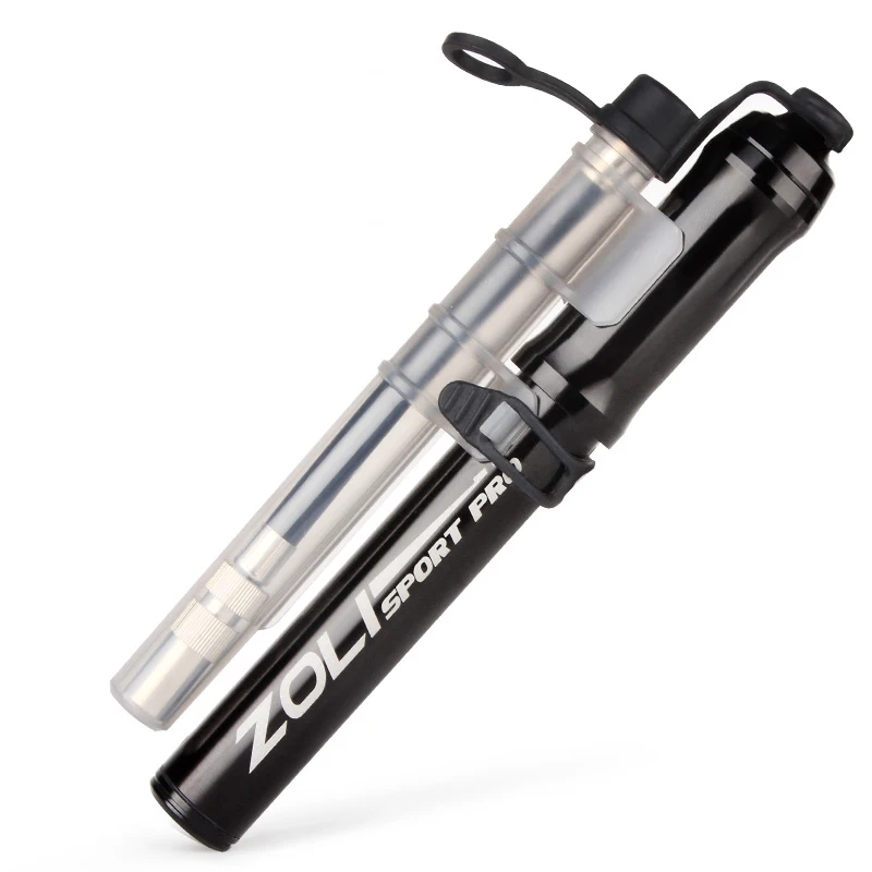 ZOLi ZL0111 велосипед легкий 260PSL высокое давление к американскому французскому клапану шрадера 19 см портативный воздушный велосипед мини насос для шин