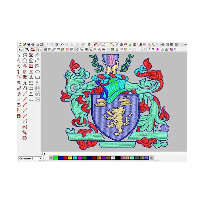 
High-quality Your Own Wristband Latest New Embroidered Embroidery Iron-on Heart Design Patch 