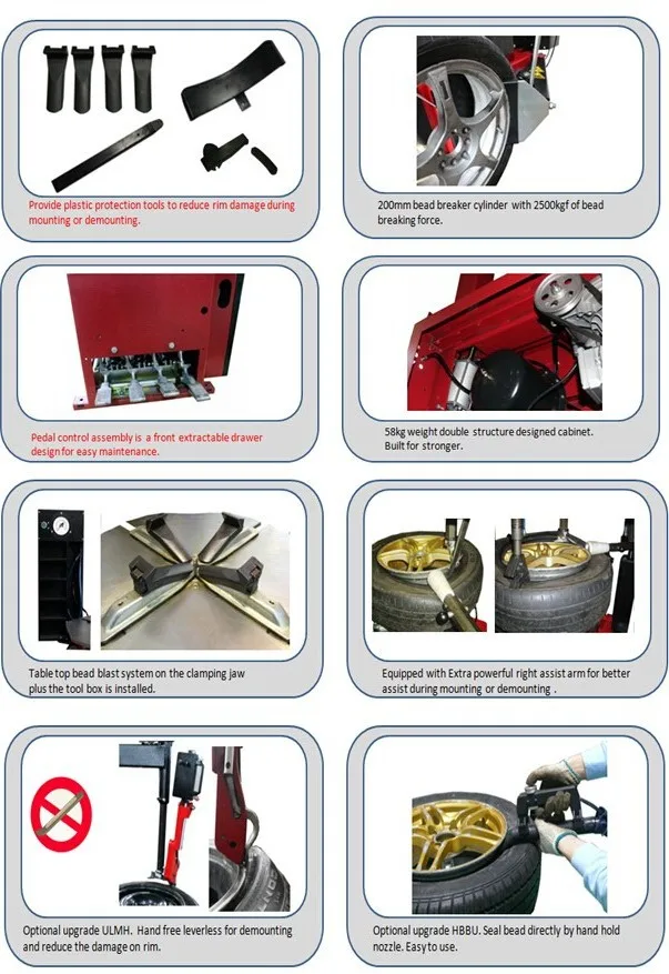CWTC-233GC manual tyre changer hot sale tyre repair equipment