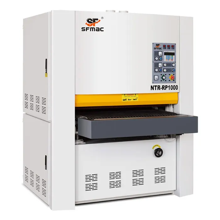 NTR-RP1000 Steel roller and rubber roller calibrating sander wood machine