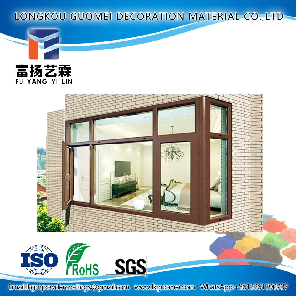 Low Gloss Electrostatic Black Antique Gold Powder Coating