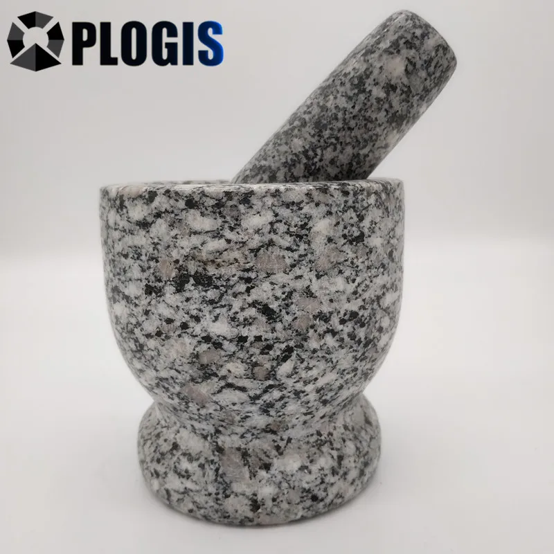 
Wholesale and Retail Granite Stone Mortar and pestle Set for Kitchen 