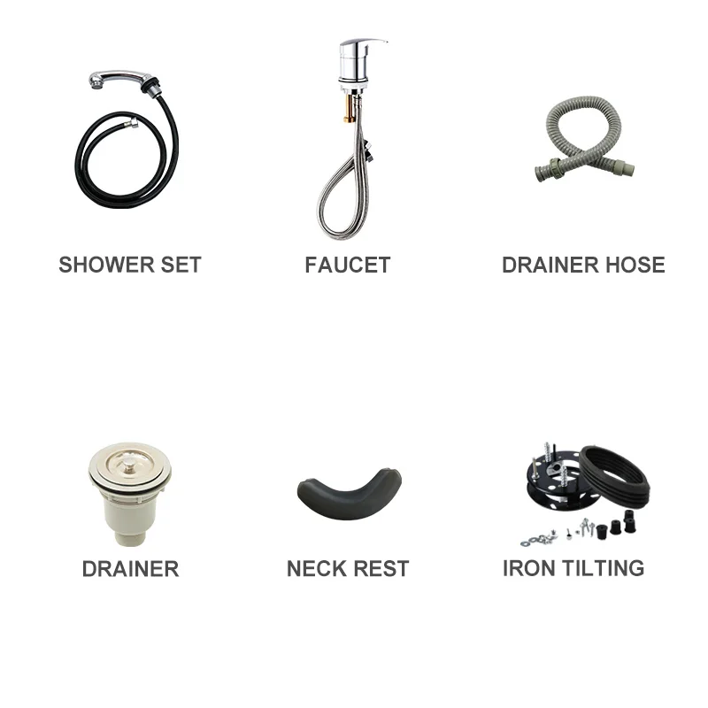 Ceramic sink wash basin portable for hair salon