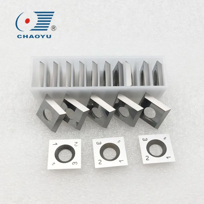 K20 High quality 14*14*2mm/ 15*15*2.5mm Square Carbide Woodworking Planer Blade for Manual Scraper