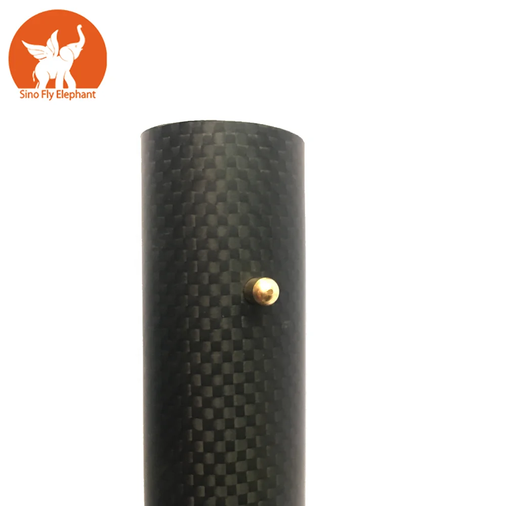 china manufacturer 12m carbon fiber telescopic window cleaning pole