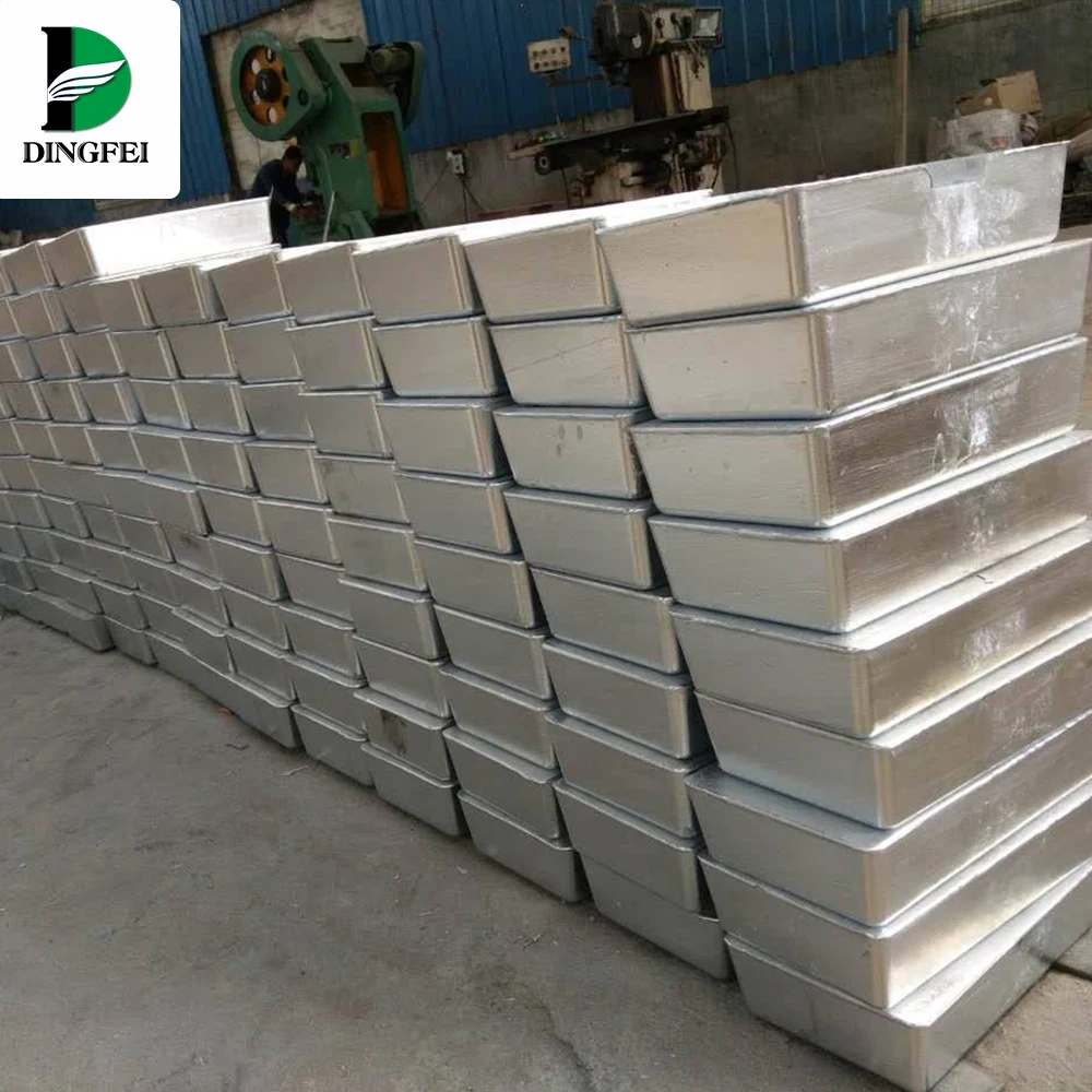 
Zinc alloy sacrificial anode for boat 