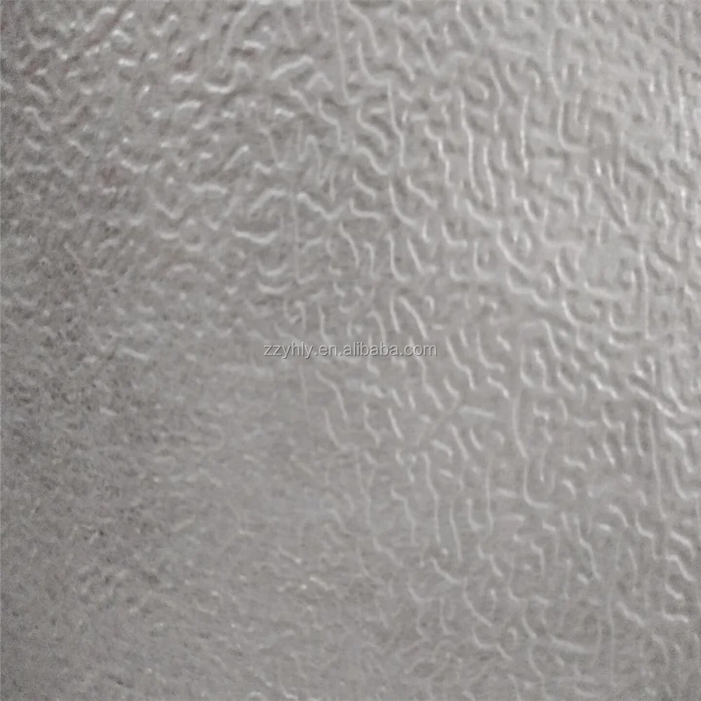 Industrial colored embossed aluminum foil 30 micron in thickness