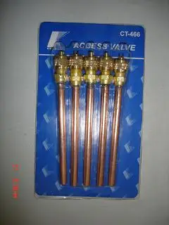 Детали холодильника 1/4 дюйма x 19,5x60 мм G, клапан доступа