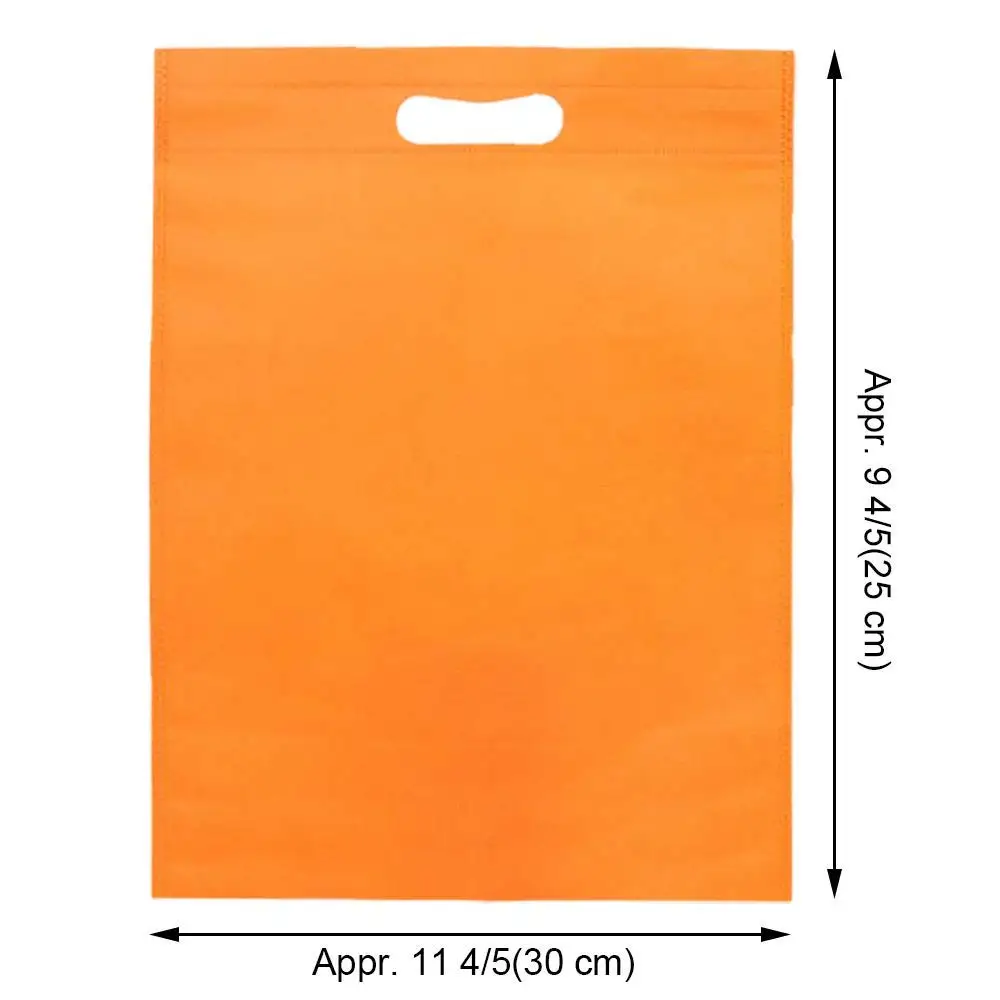 Custom Logo Design Printed Color Size polypropylene TNT tote non woven die cut bag