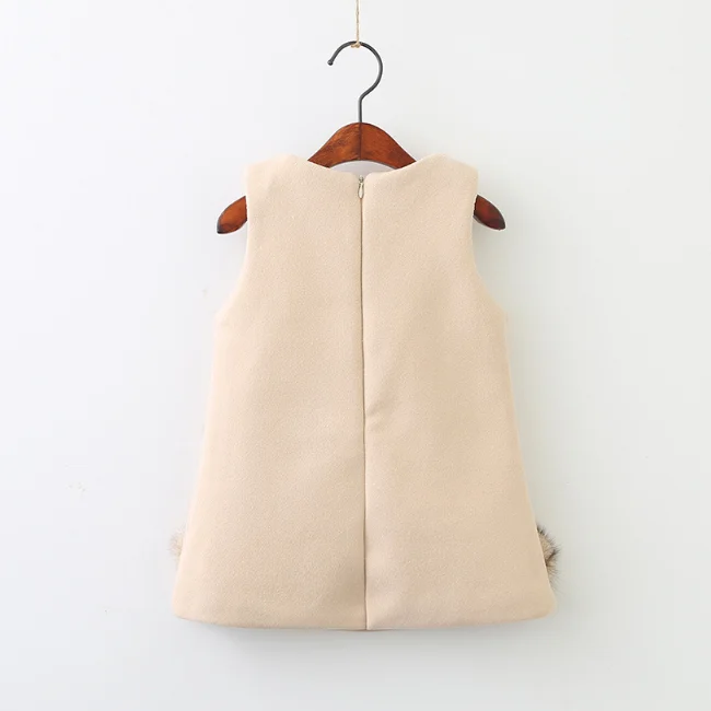 
PHB13628 Cartoon Bunny Design Kids Asian Style Dress 