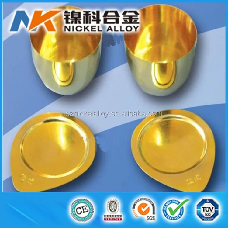 High Temperature Gold Crucible for brass melting