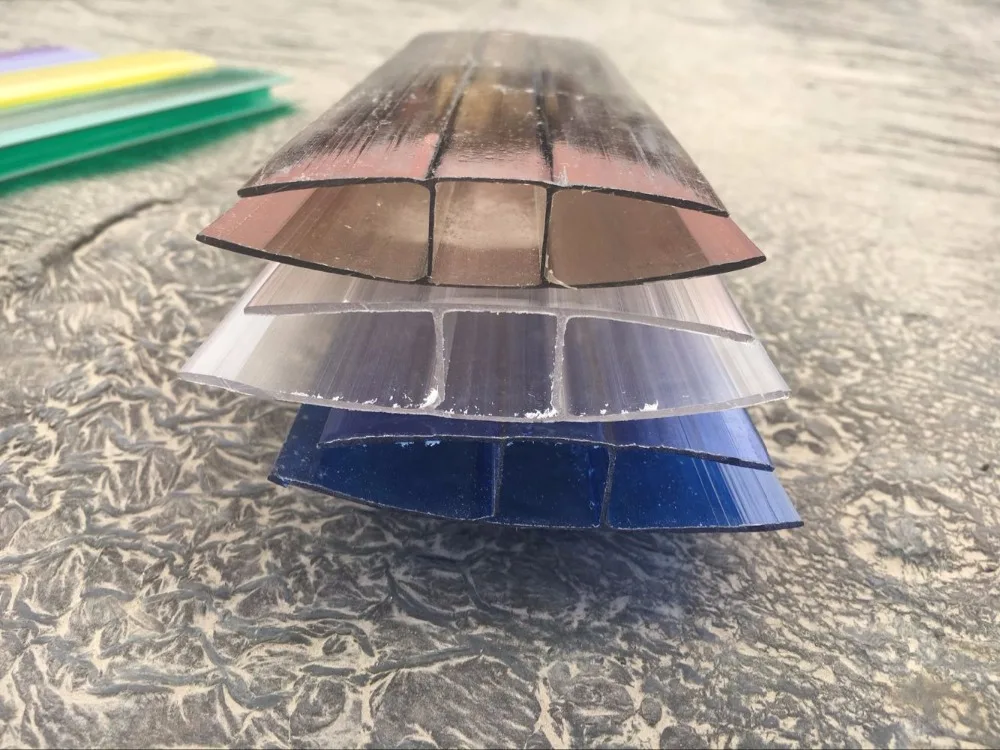PC Sheet Connector/Profiles Polycarbonate sheet/accessory for greenhouse installation
